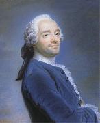 Maurice quentin de la tour, Self-Portrait Wearing a Jobot